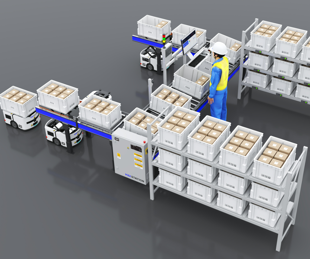 单U输送线工作站