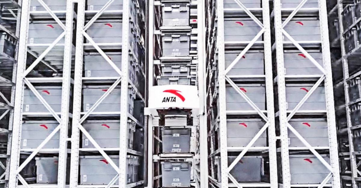 永利创新和安踏的联合仓库自动化项目